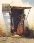 Jean Leon Gerome Femme du Caire (mk32) oil painting picture wholesale